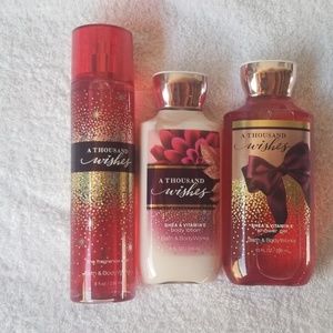 Bath & BodyWorks  A Thousand Wishes Set